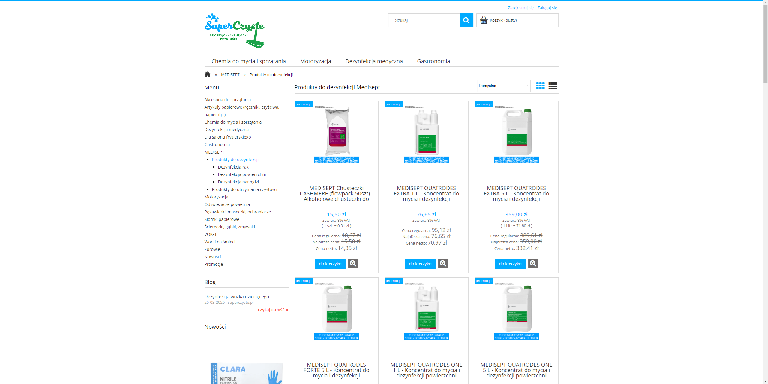 Produkty do dezynfekcji w firmie - jak dobrać środki do różnych powierzchni i stanowisk pracy?