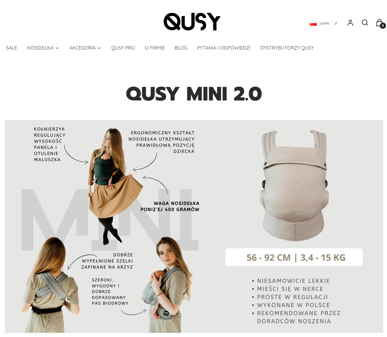 Nosidełka dla noworodków - co jest najważniejsze?