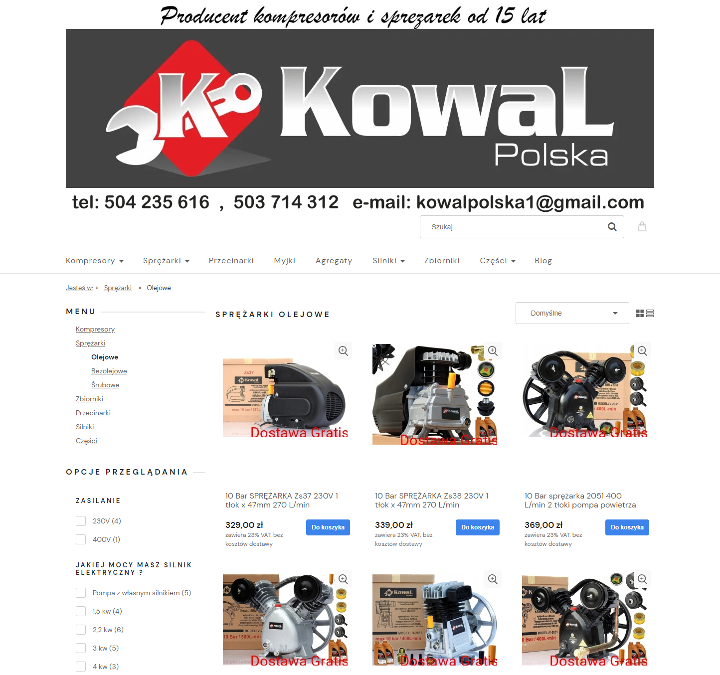 Eksploatacja sprężarek olejowych - najczęstsze błędy i sposoby ich unikania