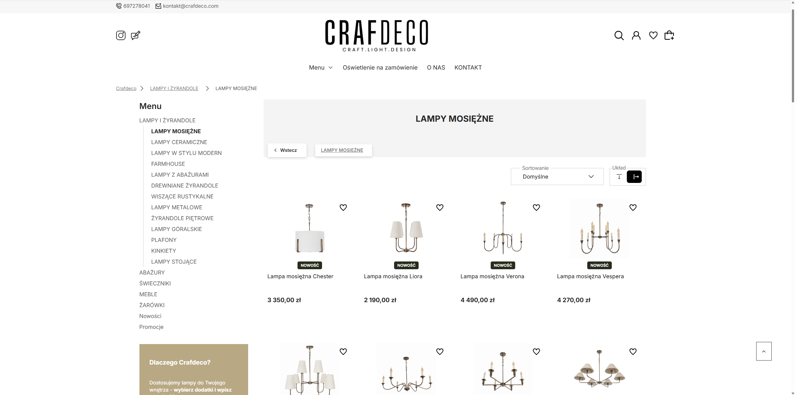 Oświetlenie z duszą - poznaj historię lamp mosiężnych