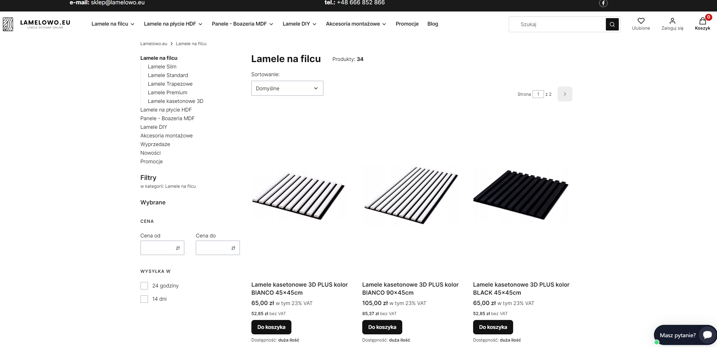 Na co zwrócić uwagę przy zakupie lameli ściennych na filcu?