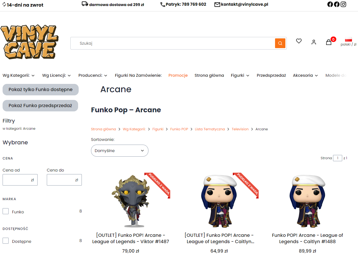 Funko Pop Arcane - jak serial z uniwersum League of Legends podbił świat kolekcjonerów?