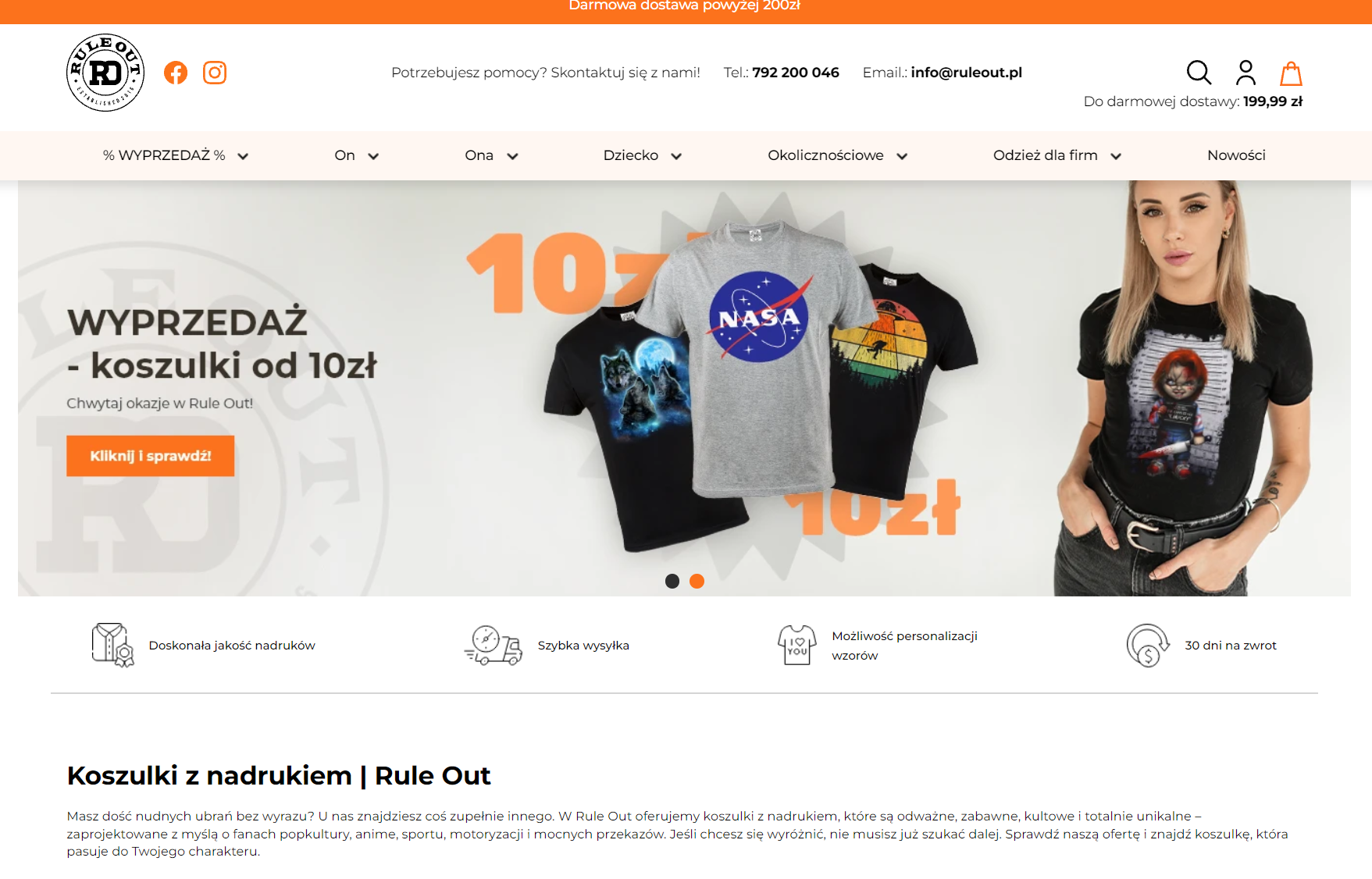 Koszulki z nadrukiem - jak wybrać materiał i technikę druku?